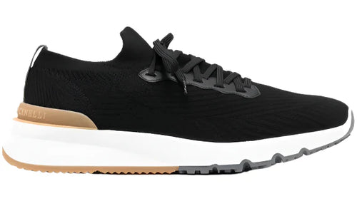 Brunello Cucinelli Low-Top Knitted Sneakers Premium Knit Sneakers UAE