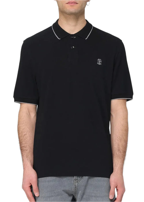 Brunello Cucinelli Polo Shirt Men "Black" Luxury Polo UAE