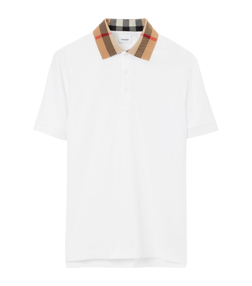 Burberry Check Polo Shirt Classic Check Polo UAE