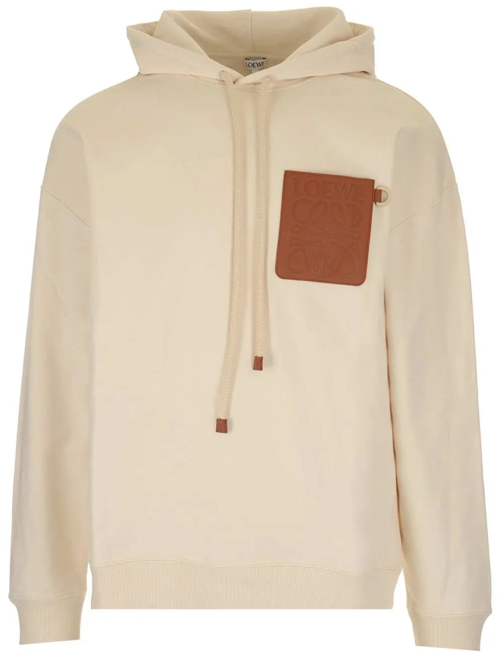 Loewe Anagram Patch Hoodie "White" Designer Hoodie UAE