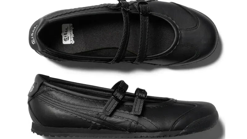 Onitsuka Tiger Mexico 66 TGRS Women's "Black" Casual Sneakers UAE