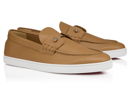 Christian Louboutin Chambeliboat Leather Loafers "Lionne" Premium Loafers UAE