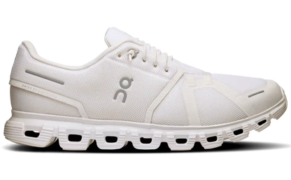 On Cloud 6 "White / White" Running Shoes UAE