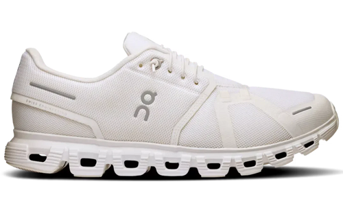 On Cloud 6 "White / White" Running Shoes UAE
