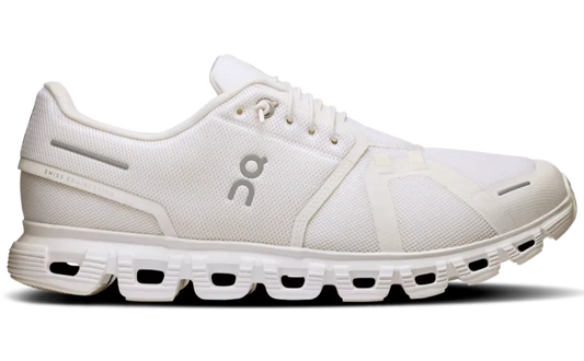 On Cloud 6 "White / White" Running Shoes UAE