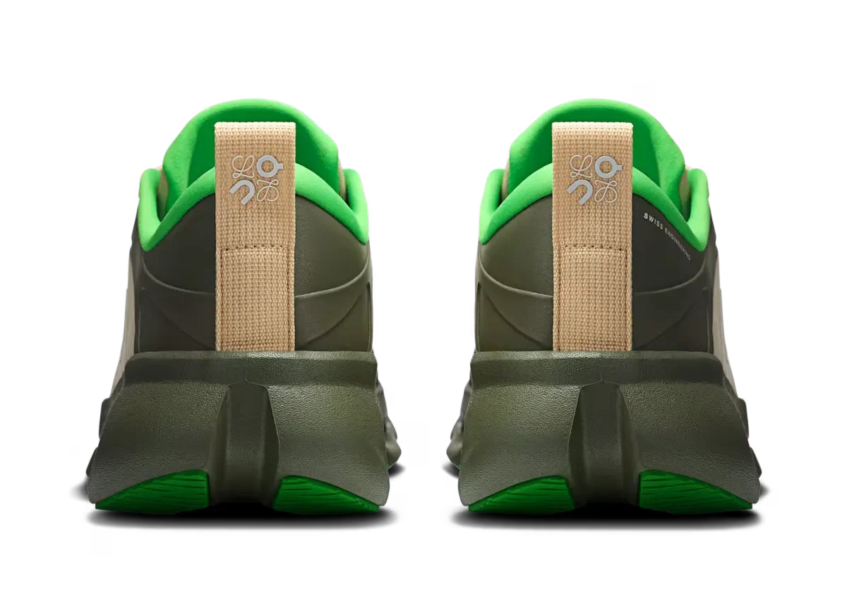 Loewe x On Running Cloudsolo "Khaki Green / Sand" Designer Sneakers UAE