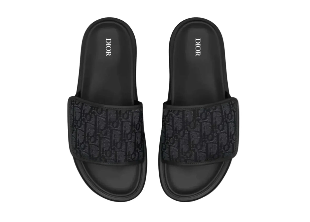 Dior Aqua Sandal "Black" Designer Summer Sandals UAE