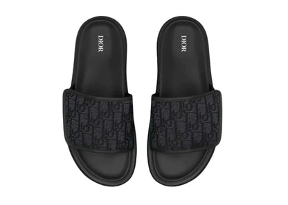Dior Aqua Sandal "Black" Designer Summer Sandals UAE