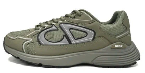 Dior B30 "Dark Green Knit Technical Fabric" Performance Sneakers UAE