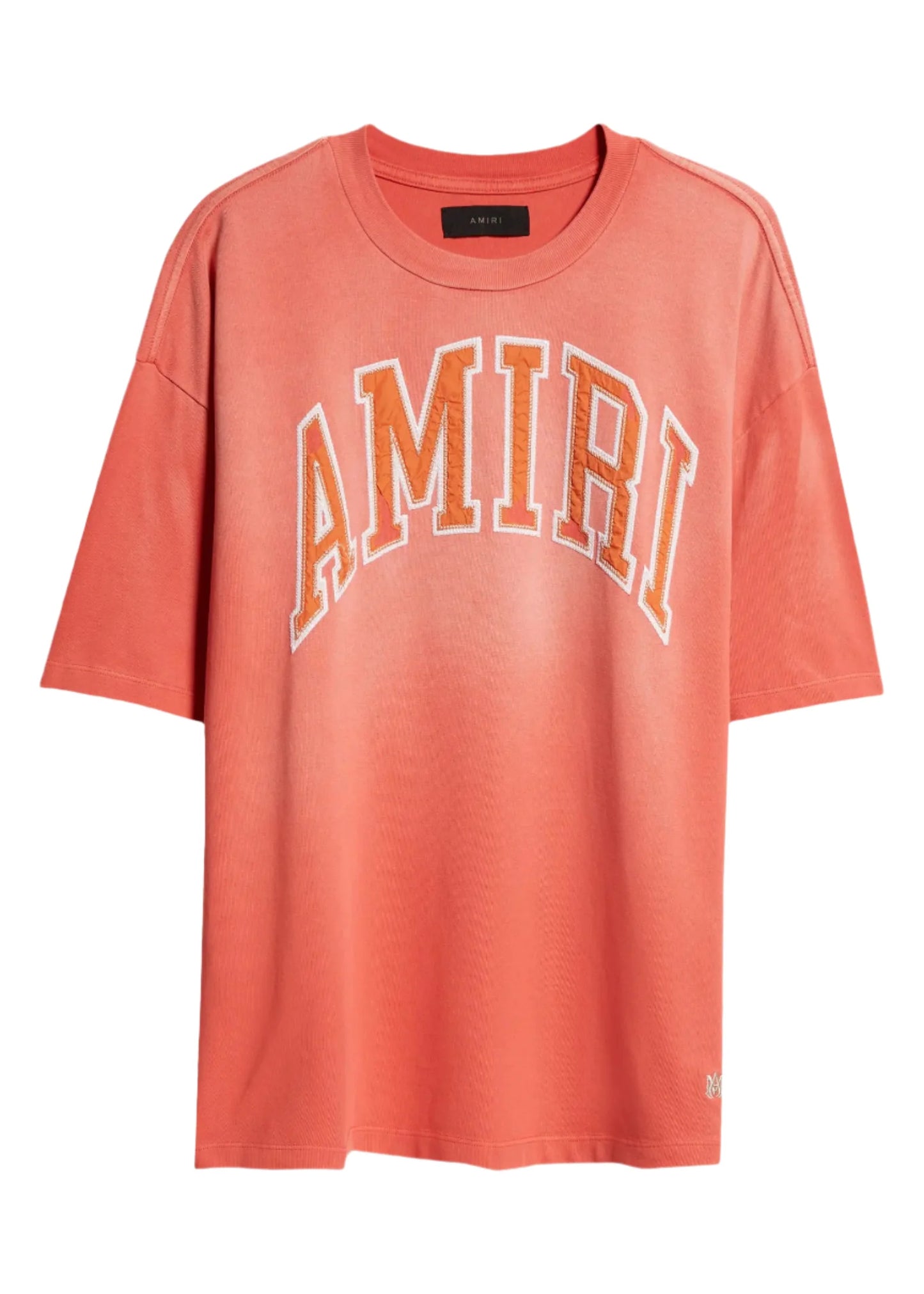 Amiri Follow Vintage Oversized T-Shirt "Cranberry Cotton" Bold Color Tee UAE