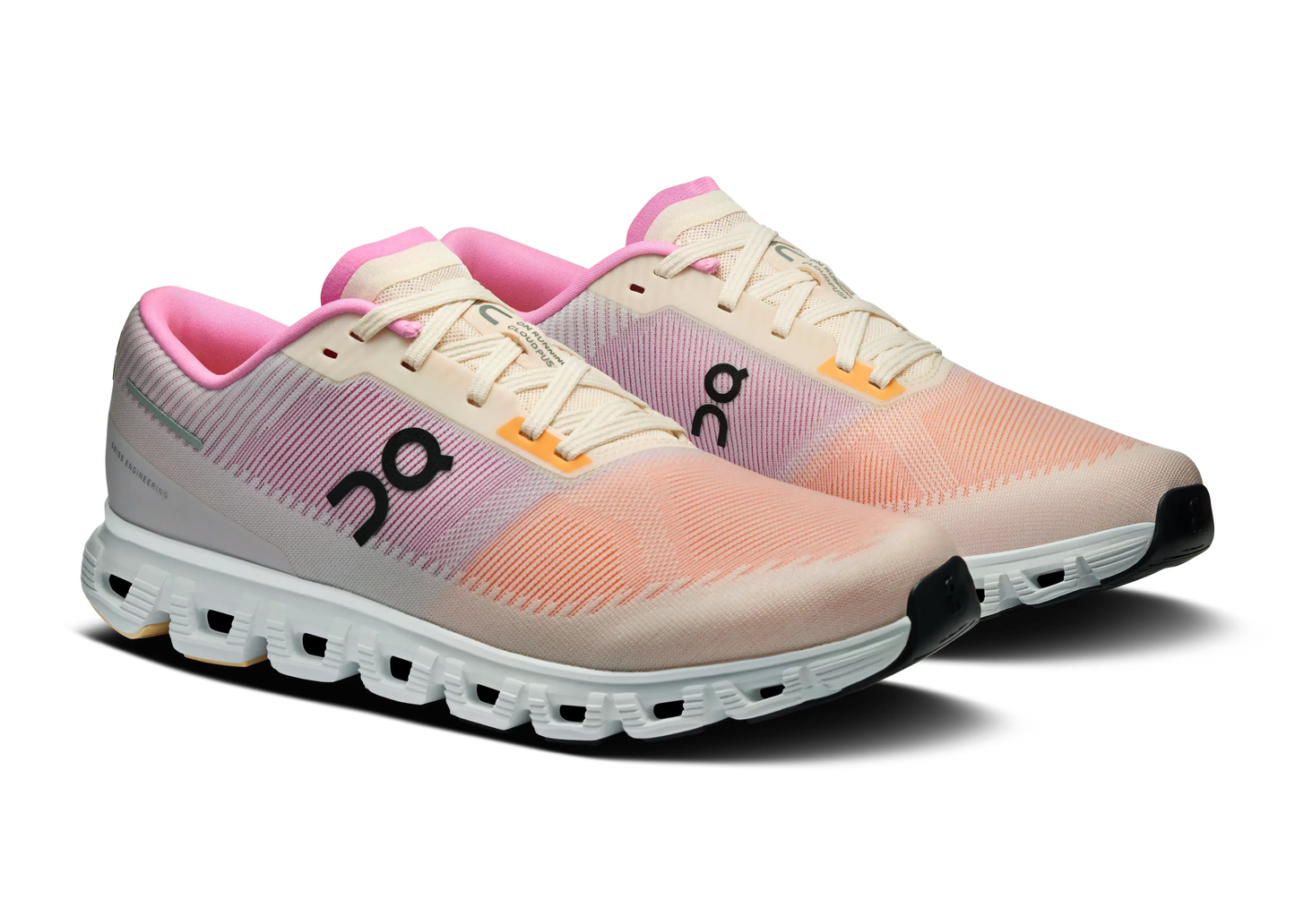 On Cloud 6 Push "Tangerine / Raspberry" Sport Running Shoes UAE