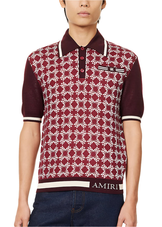 Amiri MA Quad Polo "Red" Statement Polo UAE