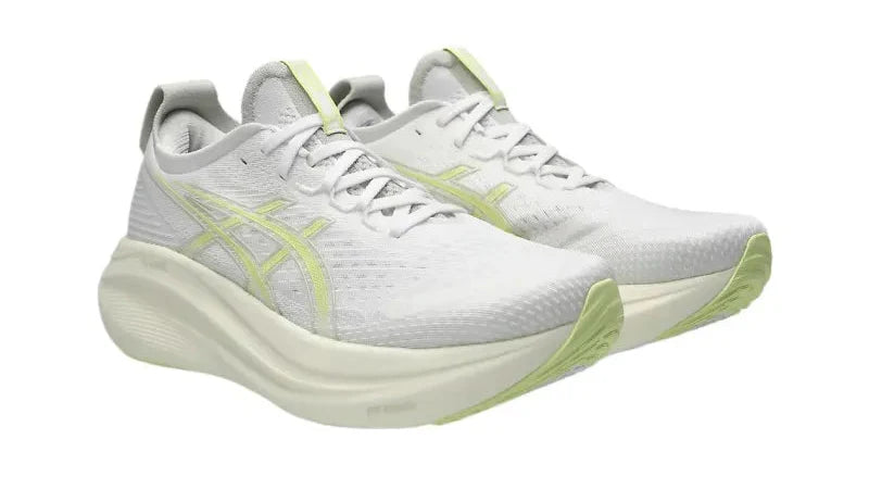 Asics Gel Nimbus 27 "White Huddle Yellow" Running Shoes UAE