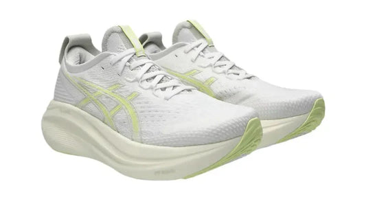 Asics Gel Nimbus 27 "White Huddle Yellow" Running Shoes UAE
