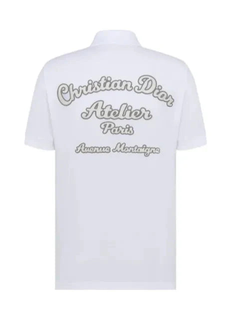 Christian Dior Atelier Polo Shirt "White" Classic Polo Shirt UAE