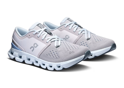 On Cloud X 4 "Silver Chambray" Training Sneakers UAE
