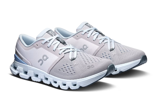 On Cloud X 4 "Silver Chambray" Training Sneakers UAE