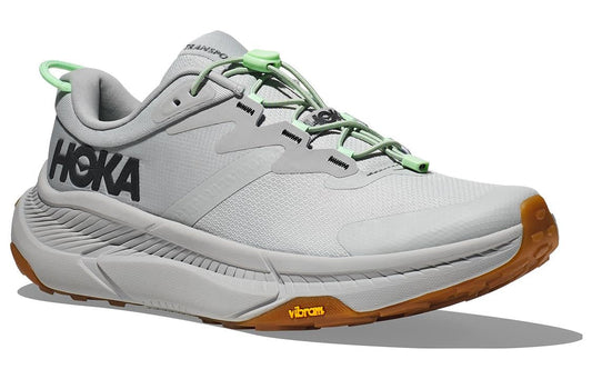 Hoka Transport "Harbor Mist Lime Glow" Lifestyle Sneakers UAE