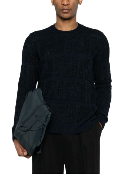Fendi FF Chunky Knit Jumper Luxury Sweater UAE
