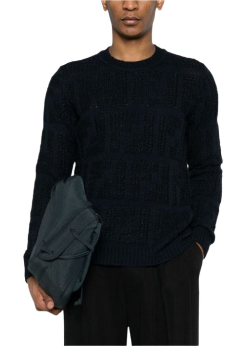 Fendi FF Chunky Knit Jumper Luxury Sweater UAE