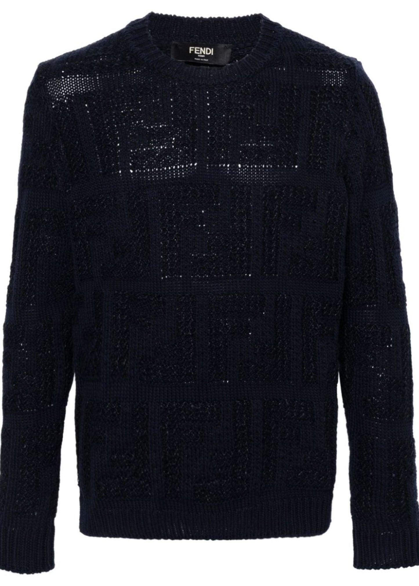 Fendi FF Chunky Knit Jumper Luxury Sweater UAE