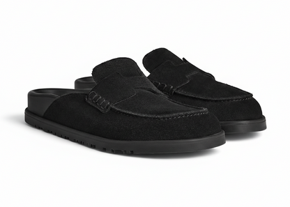 Hermes Go Mule "Black" Designer Mule Sandals UAE