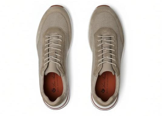Loro Piana Week End Walk Sneaker Pecora Nera "Wheat Stitch" Designer Sneakers UAE
