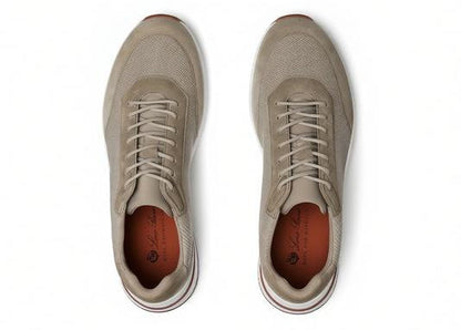 Loro Piana Week End Walk Sneaker Pecora Nera "Wheat Stitch" Designer Sneakers UAE