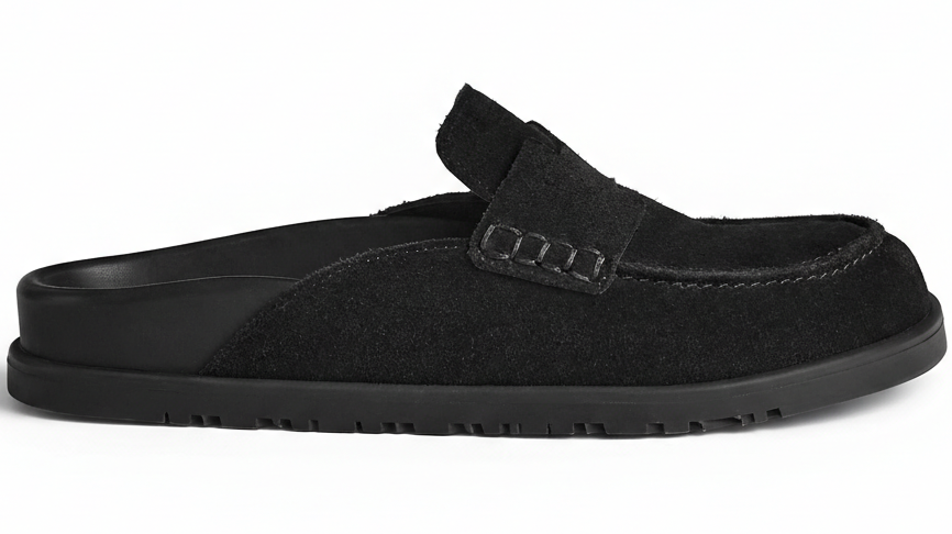 Hermes Go Mule "Black" Designer Mule Sandals UAE