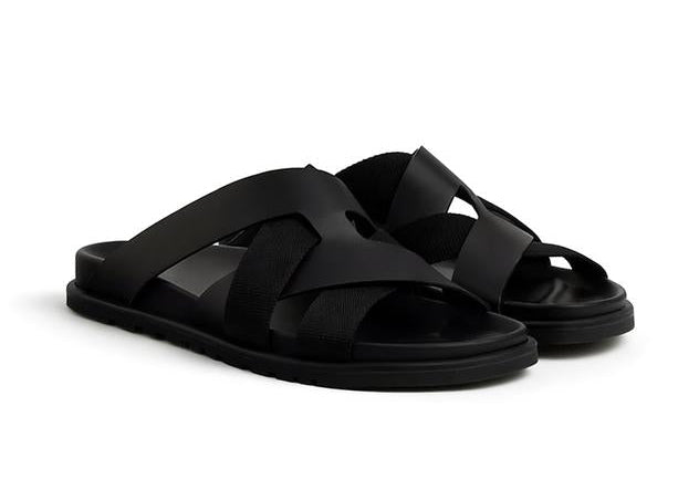 Hermes Kazimir Sandal "Black" Classic Designer Sandals UAE