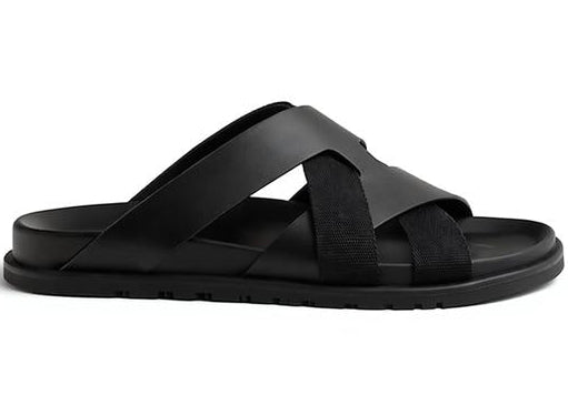 Hermes Kazimir Sandal "Black" Classic Designer Sandals UAE