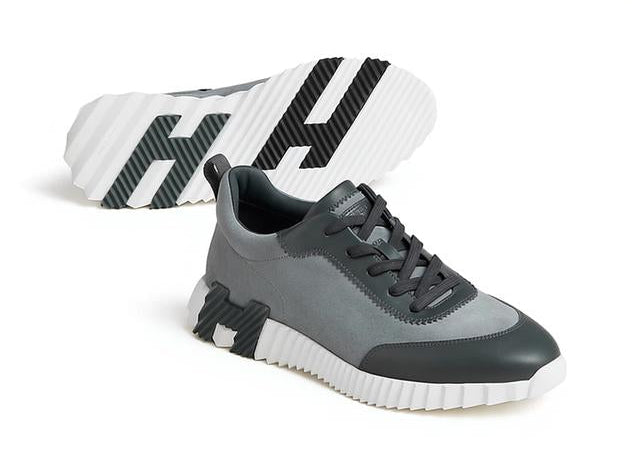 Hermes Bouncing "Stormy Gray" Luxury Sneakers UAE