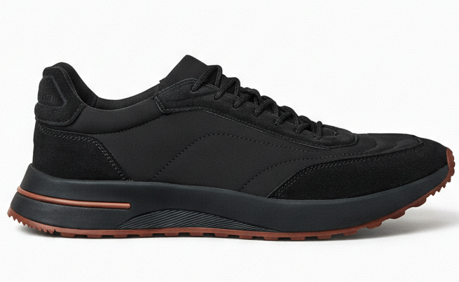 Loro Piana Week End Walk "Full Black" All Black Sneakers UAE