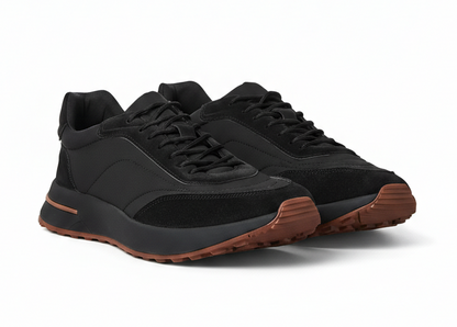 Loro Piana Week End Walk "Full Black" All Black Sneakers UAE
