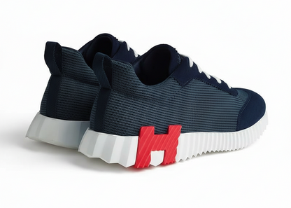 Hermes Bouncing "Navy Blue" Sport Style Sneakers UAE