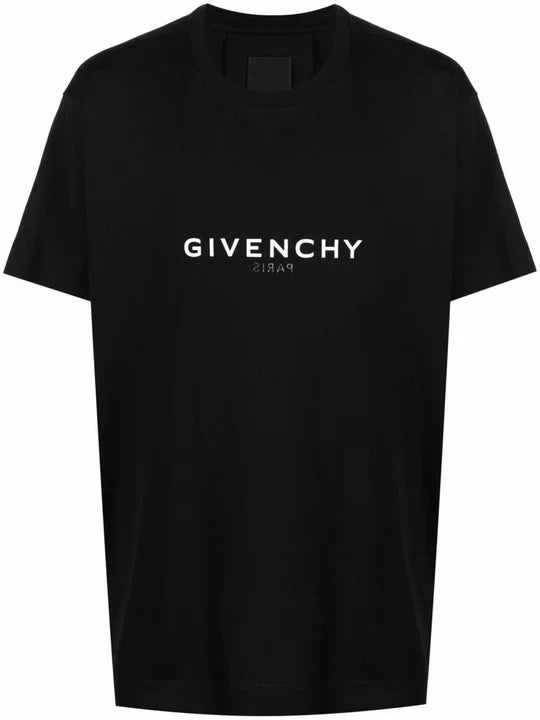 Givenchy Reverse Paris Logo Oversized T-Shirt "Black" Streetwear Tee UAE