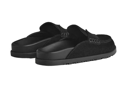 Hermes Go Mule "Black" Designer Mule Sandals UAE