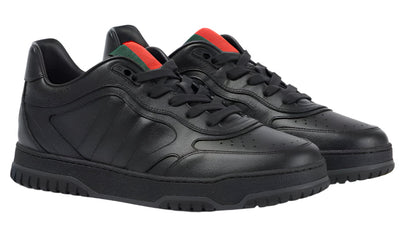 Gucci Re-Web Leather Sneakers Classic Leather Sneakers UAE