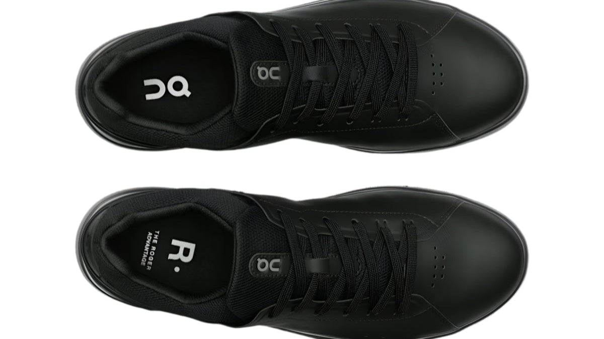 On The Roger Advantage "Black" Tennis Sneakers UAE