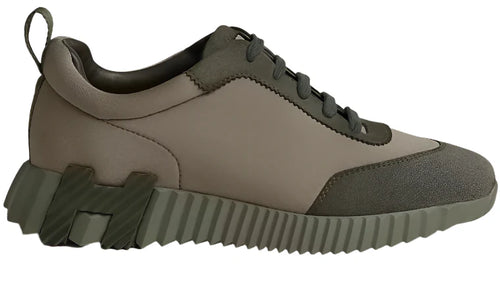 Hermès Pre-Owned Bouncing Sneakers "Green" Rare Designer Sneakers UAE