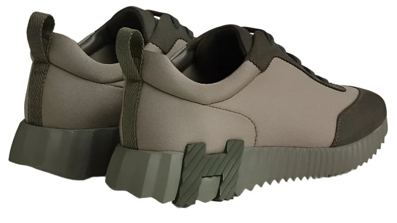 Hermès Pre-Owned Bouncing Sneakers "Green" Rare Designer Sneakers UAE