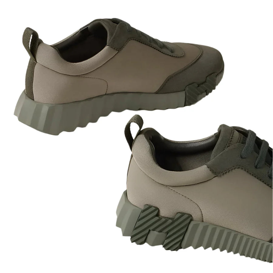 Hermès Pre-Owned Bouncing Sneakers "Green" Rare Designer Sneakers UAE