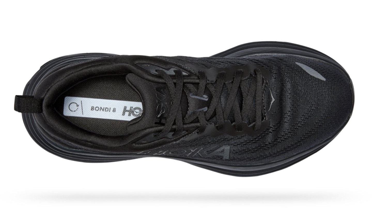 HOKA ONE ONE Bondi 8 "Black" Cushion Running Shoes UAE