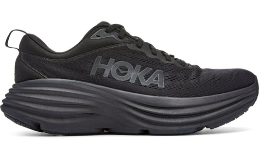 HOKA ONE ONE Bondi 8 "Black" Cushion Running Shoes UAE