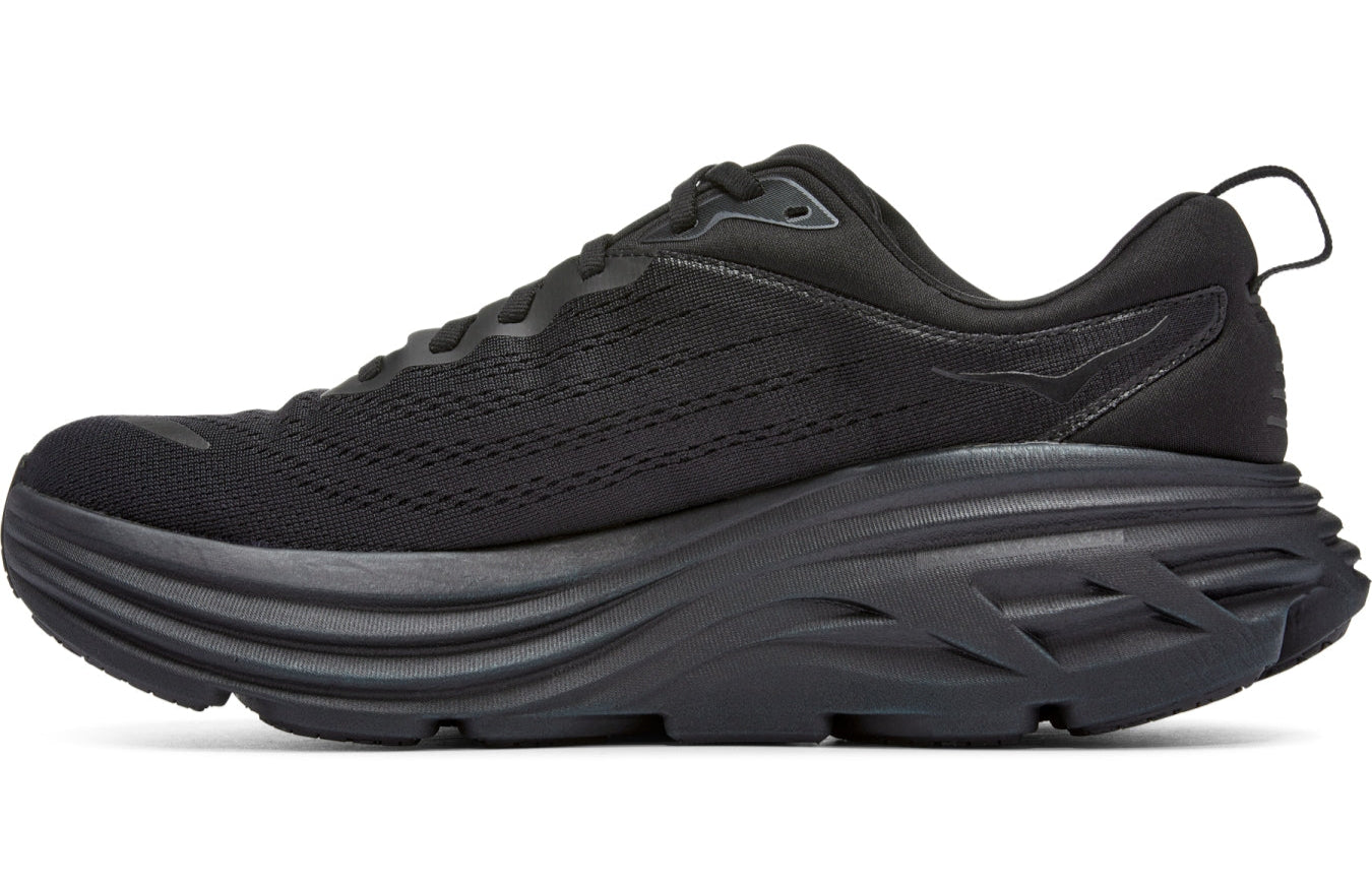 HOKA ONE ONE Bondi 8 "Black" Cushion Running Shoes UAE