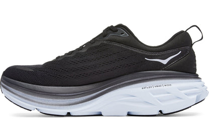 HOKA ONE ONE Bondi 8 "Black White" Cushion Running Shoes UAE