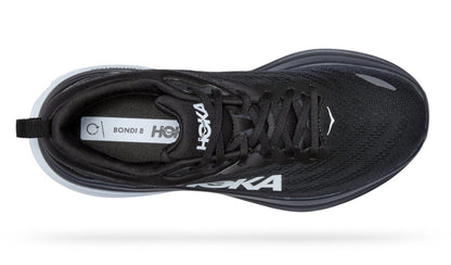 HOKA ONE ONE Bondi 8 "Black White" Cushion Running Shoes UAE