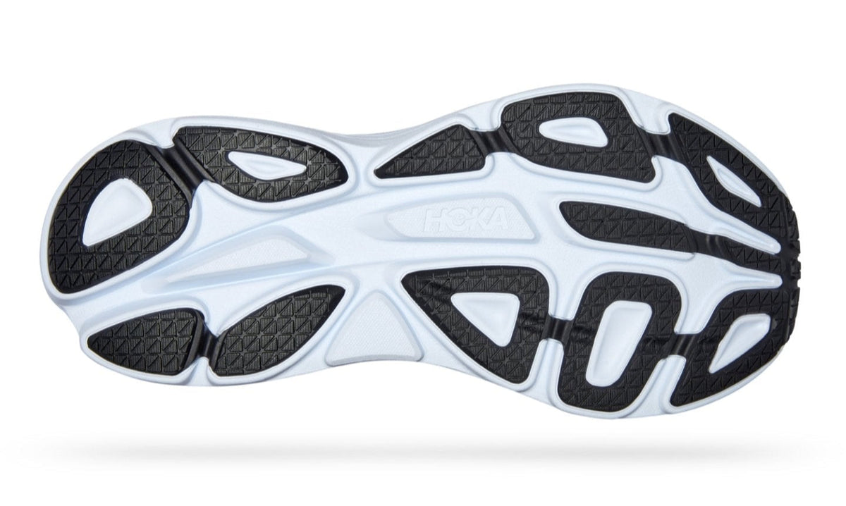 HOKA ONE ONE Bondi 8 "Black White" Cushion Running Shoes UAE