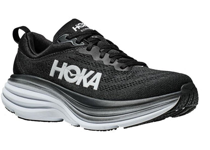 HOKA ONE ONE Bondi 8 "Black White" Cushion Running Shoes UAE