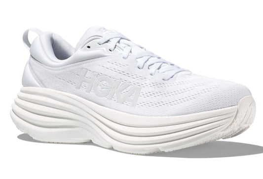 HOKA ONE ONE Bondi 8 "White" Cushion Running Shoes UAE